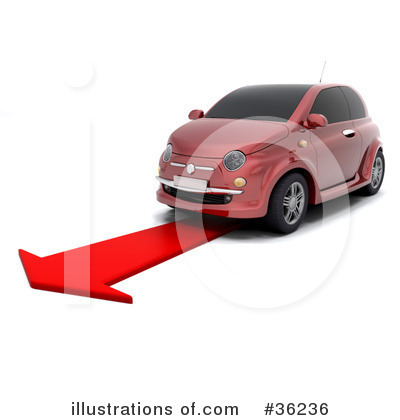 Royalty-Free (RF) Car Clipart Illustration by KJ Pargeter - Stock Sample #36236