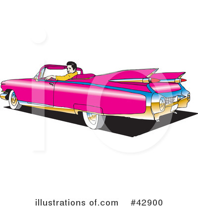 Royalty-Free (RF) Car Clipart Illustration by Dennis Holmes Designs - Stock Sample #42900