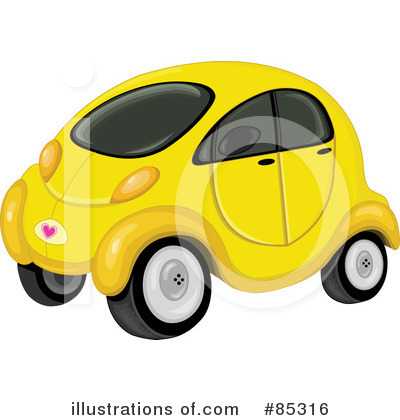 Royalty-Free (RF) Car Clipart Illustration by yayayoyo - Stock Sample #85316