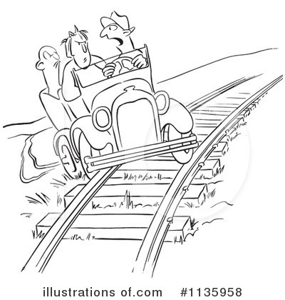 Railroad Clipart #1135958 by Picsburg