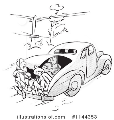 Royalty-Free (RF) Car Pooling Clipart Illustration by Picsburg - Stock Sample #1144353