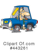 Car Salesman Clipart #443261 by toonaday