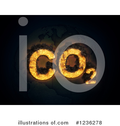 Royalty-Free (RF) Carbon Dioxide Clipart Illustration by Mopic - Stock Sample #1236278