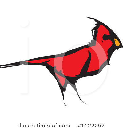 Royalty-Free (RF) Cardinal Bird Clipart Illustration by xunantunich - Stock Sample #1122252