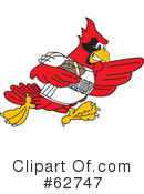 Cardinal Character Clipart #62747 by Mascot Junction
