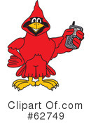 Cardinal Character Clipart #62749 by Mascot Junction