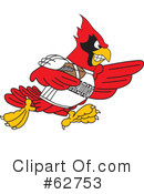 Cardinal Character Clipart #62753 by Mascot Junction
