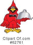 Cardinal Character Clipart #62761 by Mascot Junction