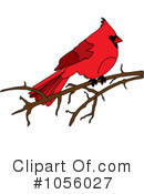 Cardinal Clipart #1056027 by Pams Clipart