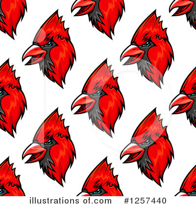 Cardinal Bird Clipart #1257440 by Vector Tradition SM
