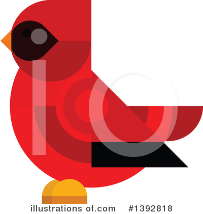 Royalty-Free (RF) Cardinal Clipart Illustration by Vector Tradition SM - Stock Sample #1392818