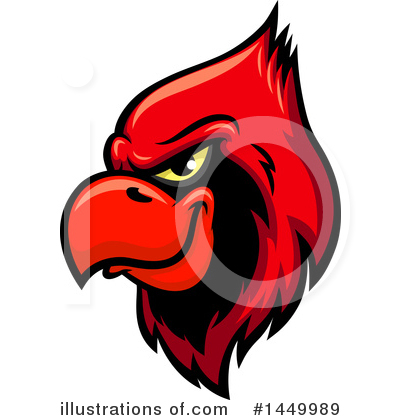 Cardinal Bird Clipart #1449989 by Vector Tradition SM