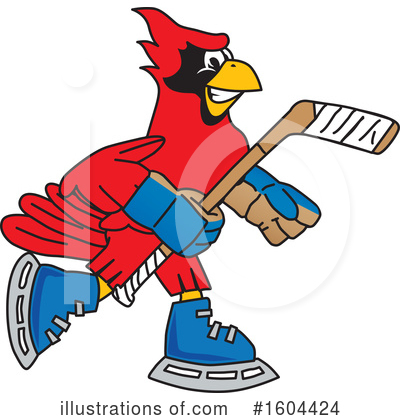 Cardinal Clipart #1604424 by Mascot Junction