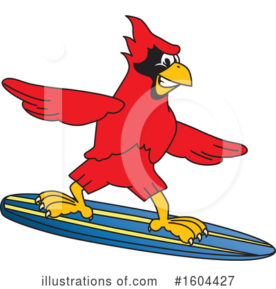 Royalty-Free (RF) Cardinal Clipart Illustration by Mascot Junction - Stock Sample #1604427