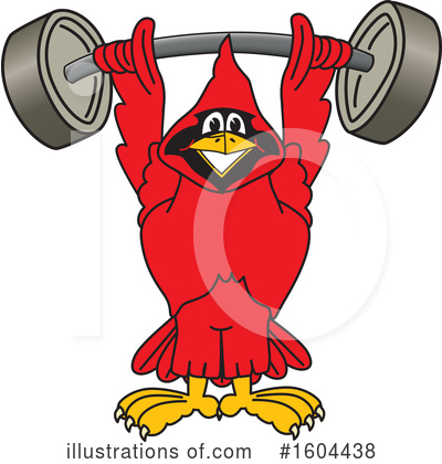 Cardinal Clipart #1604438 by Mascot Junction