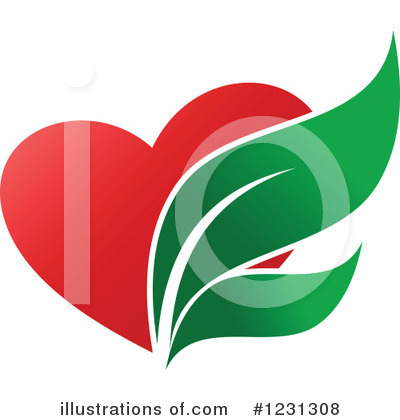 Heart Clipart #1231308 by Vector Tradition SM