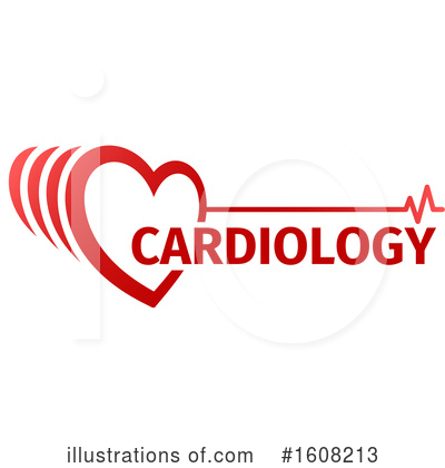 Heart Beat Clipart #1608213 by Vector Tradition SM