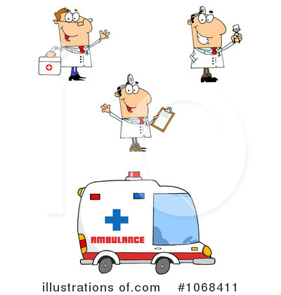 Ambulance Clipart #1068411 by Hit Toon