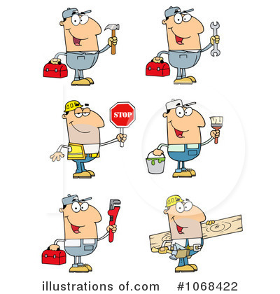 Royalty-Free (RF) Career Clipart Illustration by Hit Toon - Stock Sample #1068422