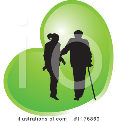 Royalty-Free (RF) Caretaker Clipart Illustration by Lal Perera - Stock Sample #1176869