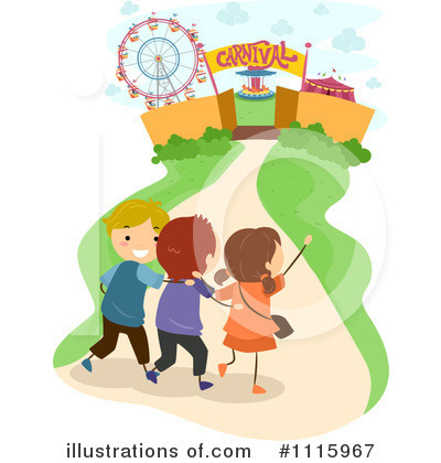 Royalty-Free (RF) Carnival Clipart Illustration by BNP Design Studio - Stock Sample #1115967