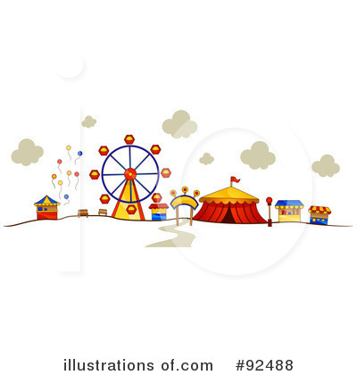 Amusement Park Clipart #92488 by BNP Design Studio
