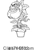 Carnivorous Plant Clipart #1744683 by Hit Toon