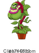 Carnivorous Plant Clipart #1744689 by Hit Toon