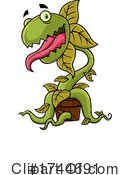 Carnivorous Plant Clipart #1744691 by Hit Toon