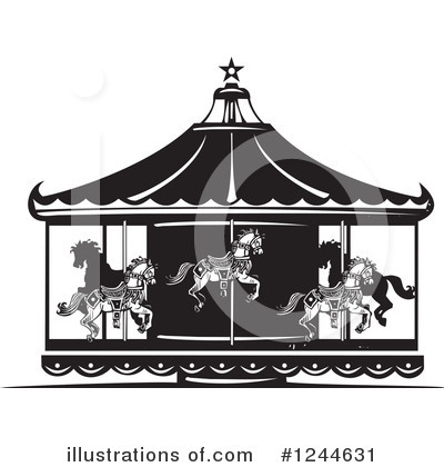 Royalty-Free (RF) Carousel Clipart Illustration by xunantunich - Stock Sample #1244631