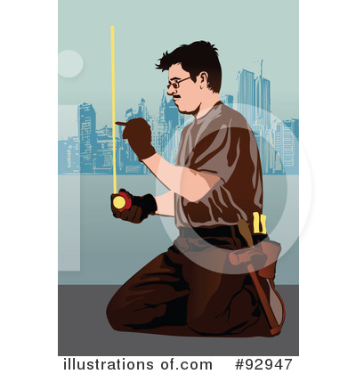 Contractor Clipart #92947 by mayawizard101