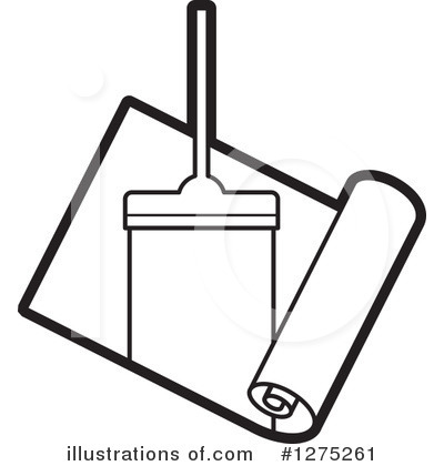 Royalty-Free (RF) Carpet Cleaning Clipart Illustration by Lal Perera - Stock Sample #1275261