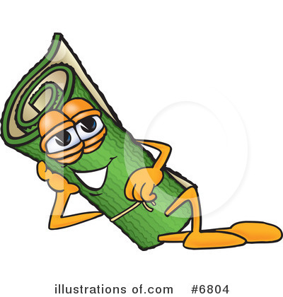 Royalty-Free (RF) Carpet Clipart Illustration by Mascot Junction - Stock Sample #6804
