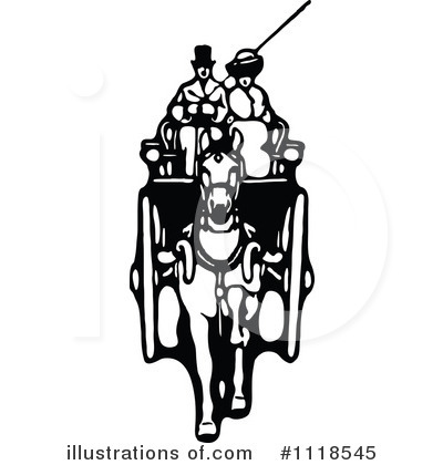 Royalty-Free (RF) Carriage Clipart Illustration by Prawny Vintage - Stock Sample #1118545