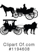 Carriage Clipart #1194608 by dero