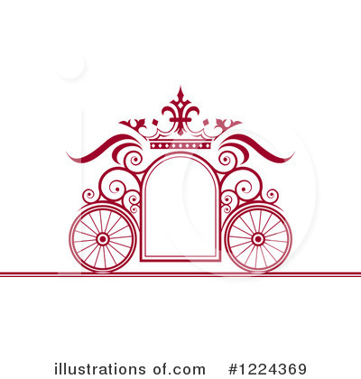 Royalty-Free (RF) Carriage Clipart Illustration by Lal Perera - Stock Sample #1224369