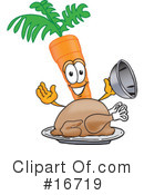 Carrot Character Clipart #16719 by Mascot Junction