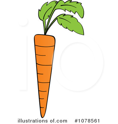 Royalty-Free (RF) Carrot Clipart Illustration by Andrei Marincas - Stock Sample #1078561