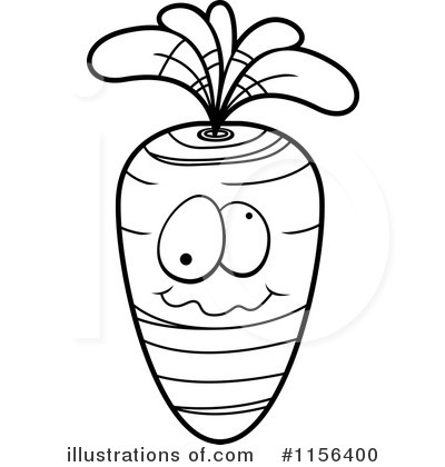 Royalty-Free (RF) Carrot Clipart Illustration by Cory Thoman - Stock Sample #1156400
