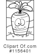 Carrot Clipart #1156401 by Cory Thoman