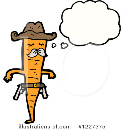 Royalty-Free (RF) Carrot Clipart Illustration by lineartestpilot - Stock Sample #1227375
