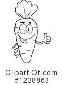 Carrot Clipart #1238863 by Hit Toon