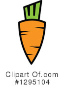 Carrot Clipart #1295104 by Vector Tradition SM