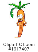Carrot Clipart #1617407 by Domenico Condello