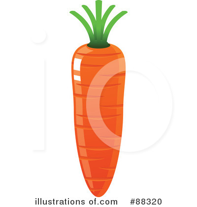 Royalty-Free (RF) Carrot Clipart Illustration by Tonis Pan - Stock Sample #88320