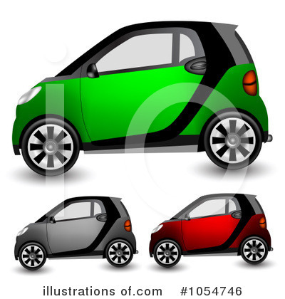 Royalty-Free (RF) Cars Clipart Illustration by vectorace - Stock Sample #1054746