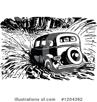 Vehicle Clipart #1204382 by Prawny Vintage