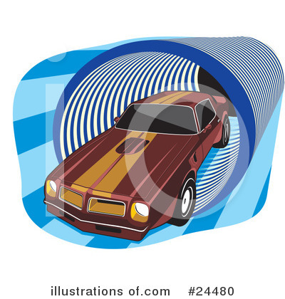 Royalty-Free (RF) Cars Clipart Illustration by David Rey - Stock Sample #24480