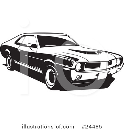 Royalty-Free (RF) Cars Clipart Illustration by David Rey - Stock Sample #24485