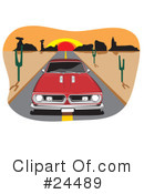 Cars Clipart #24489 by David Rey